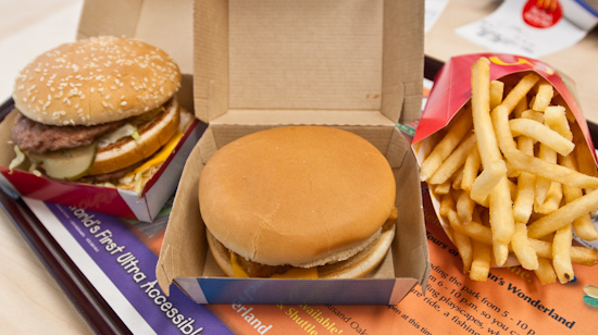 McDonald's - Big Mac, Filet-o-Fish, and French Fries