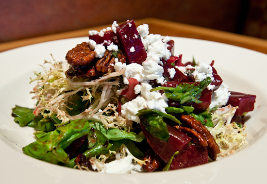 Cafe Bistro - Roasted Beet Salad with Candied Pecans