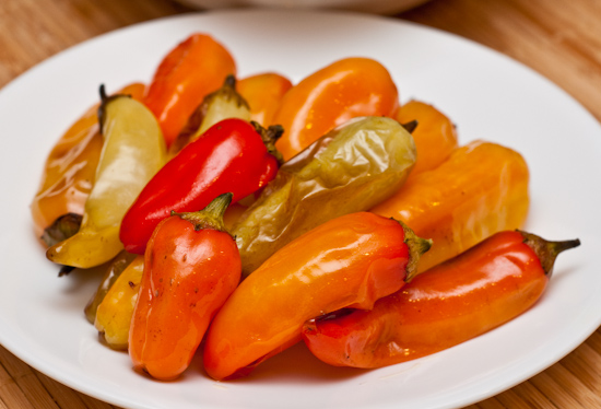 Roasted Banana Peppers