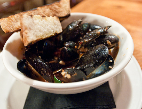 Bess Bistro on Pecan - Bess Sauteed Mussels