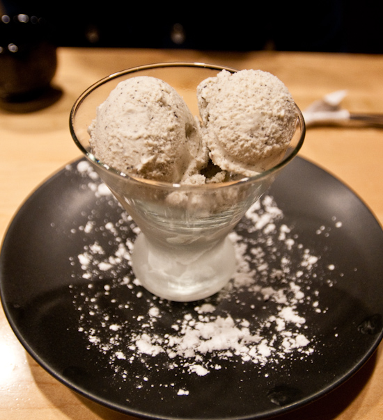 Sushi Zushi - Black Sesame Ice Cream