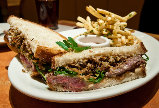 Nordstrom's Cafe Bistro - Bistro Flat Iron Steak Sandwich