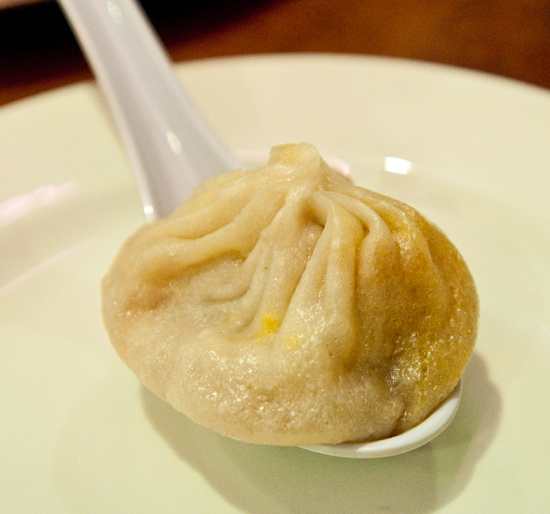 Joe's Shanghai - Xiao Long Bao on Spoon