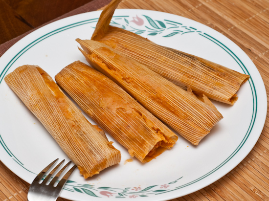 Pork tamales