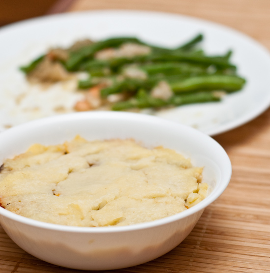 Cottage Pie with Green Beans