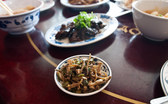 Pao's Mandarin House - Dried Bean Curd and Anchovies