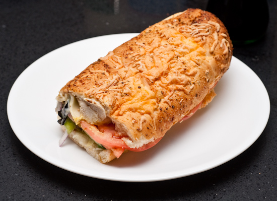 Subway - Oven Roasted Chicken Breast on Italian Herbs and Cheese