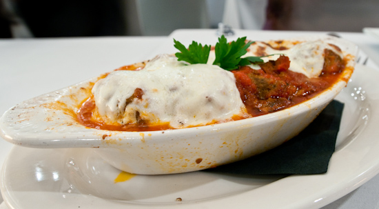 Soleil - Stone Oven Spicy Meat Balls with Fresh Mozzarella & Tomato Sauce