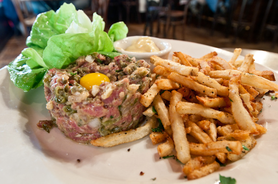 Justine's Brasserie - Steak Tartare