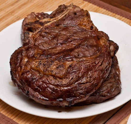 Rib-eye steak