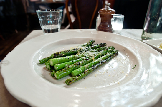 Justine's Brasserie - Asperges Grilles