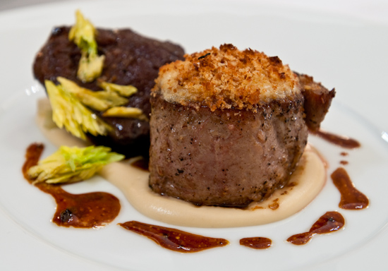 Congress - Veal Tenderloin and Cheek - Celery - Celery Root - Black Truffle