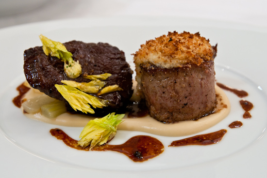 Congress - Veal Tenderloin and Cheek - Celery - Celery Root - Black Truffle