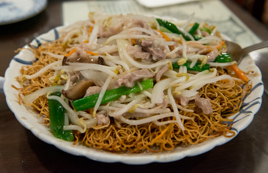 Crispy Noodle with Pork