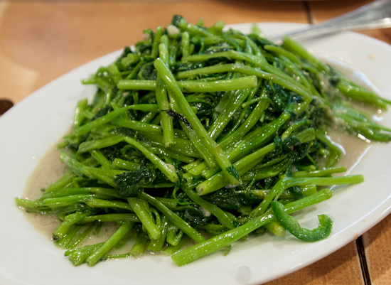 Hollow Stem Vegetable with Bean Sauce