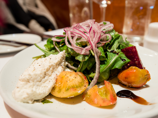 Heirloom Tomato & Housemade Burrata Salad