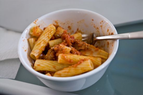 Rigatoni and Meat Sauce