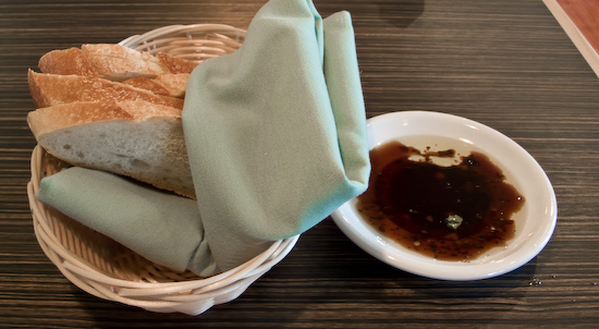 Amelia Cafe - Bread with Vinegar and Oil