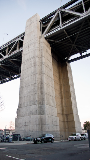 Bay Bridge Support Column (San Francisco, California)