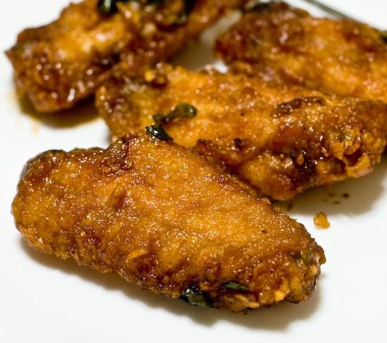 San Tung Chicken Wing Leftovers
