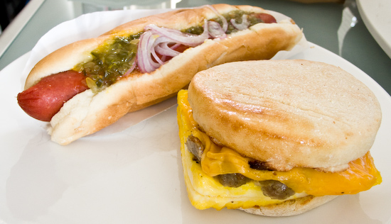 Snack Depot - Hot Dog, Sausage and Cheese Egg Muffin