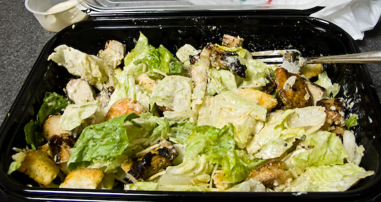 Chili’s - Chicken Caesar Salad with Shrimp