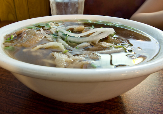 T & N Cafe - Beef Pho (with fatty brisket, tendon, and tripe)