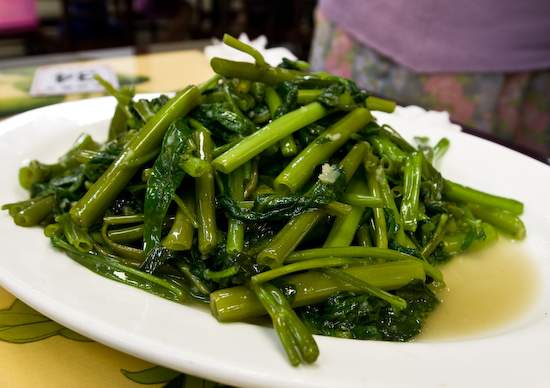 Asia Cafe - Water spinach with garlic