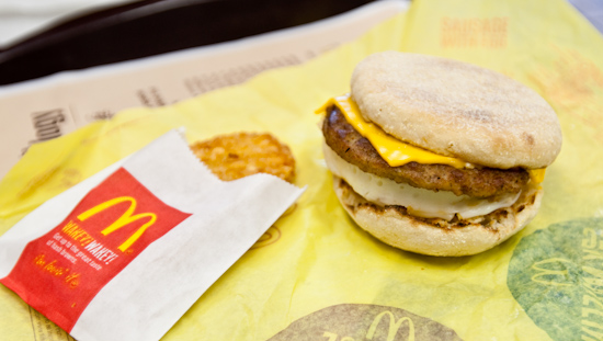 McDonald’s - Sausage McMuffin with Egg