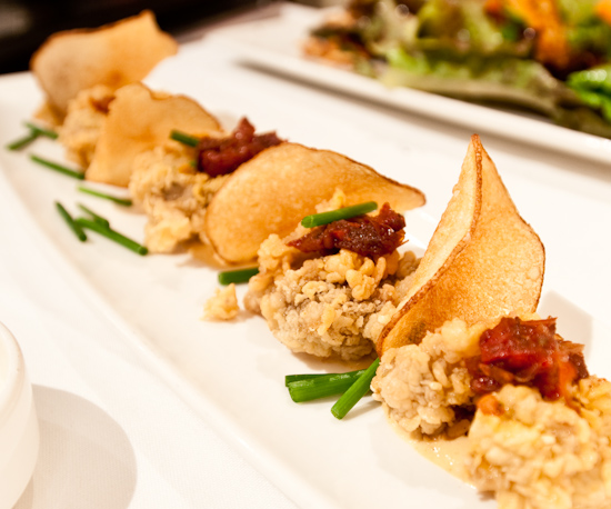 Jeffrey’s Restaurant - Crispy Oysters Octavia