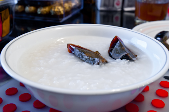 Congee with Century Egg