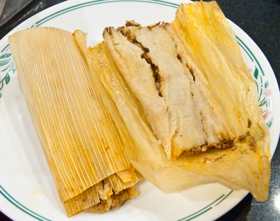 Beef and Potato Tamales