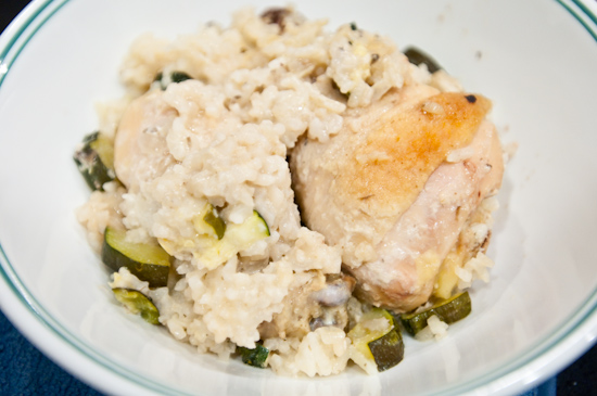 Oven Baked Chicken and Rice