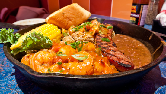 Razoo’s Cajun Cafe - Cajun Combo Skillet