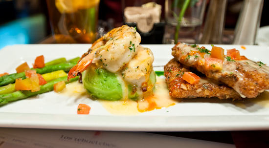 Buenos Aires Cafe - Pecan Encrusted Trout with Gulf Shrimp