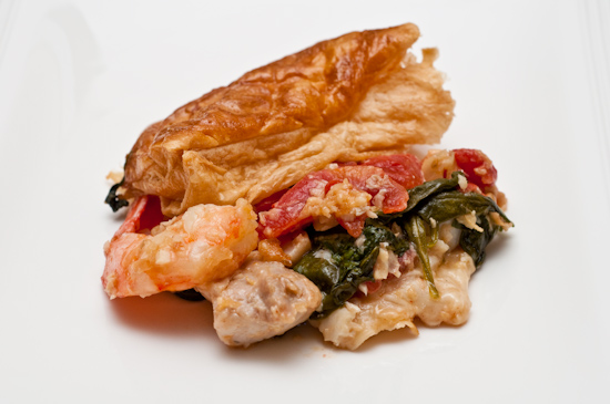 Leftover South Congress Cafe Puff Pastry and Seafood