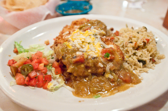 Chuy's - Elvis Green Chile Fried Chicken