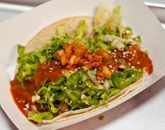 Chi'Lantro - Spicy Pork Taco