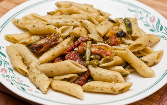 Leftover Central Market Cafe Pesto Penne