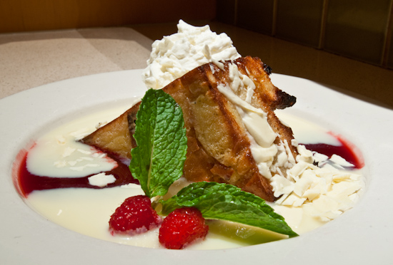 Cafe Bistro - White Chocolate Bread Pudding