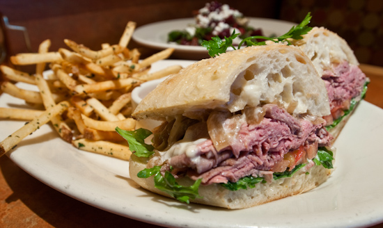 Cafe Bistro - Roast Sirloin Ciabatta Sandwich