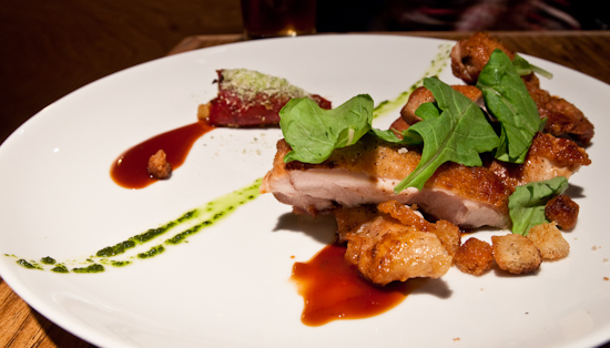 Foreign & Domestic Food & Drink - Crispy Chicken Thighs