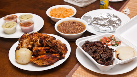 El Pollo Rico - Whole Chicken and Carne Asada
