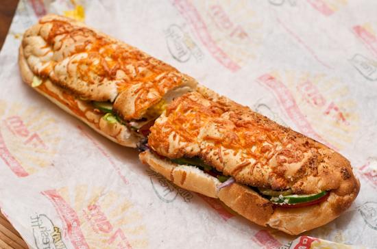 Subway - Oven Roasted Chicken Breast on Italian Herbs and Cheese