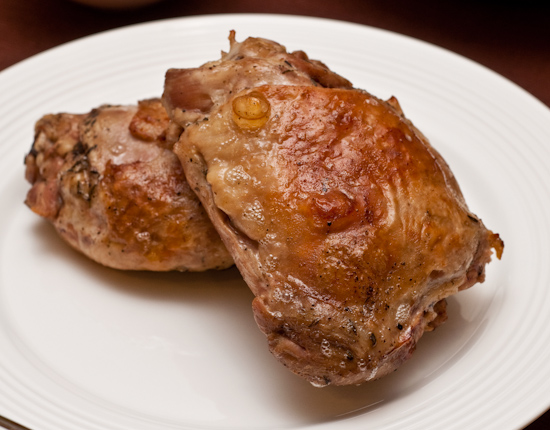 Sous Vide Turkey Thighs