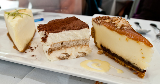 Soleil - Keylime Pie, Tiramisu, and Turtle Cheesecake