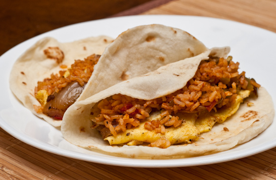 Steak and Egg Tacos