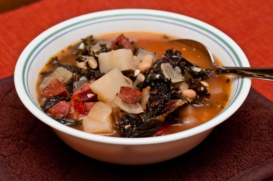 Red Kale Soup